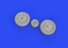 Eduard 632183 Bf 109G-4 wheels REVELL 1/32